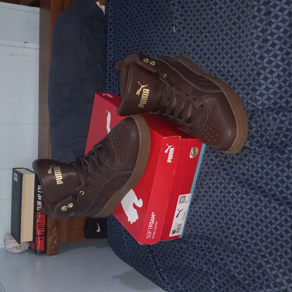 PUMA MENS REBOUND RUGGED SNEAKER BOOT